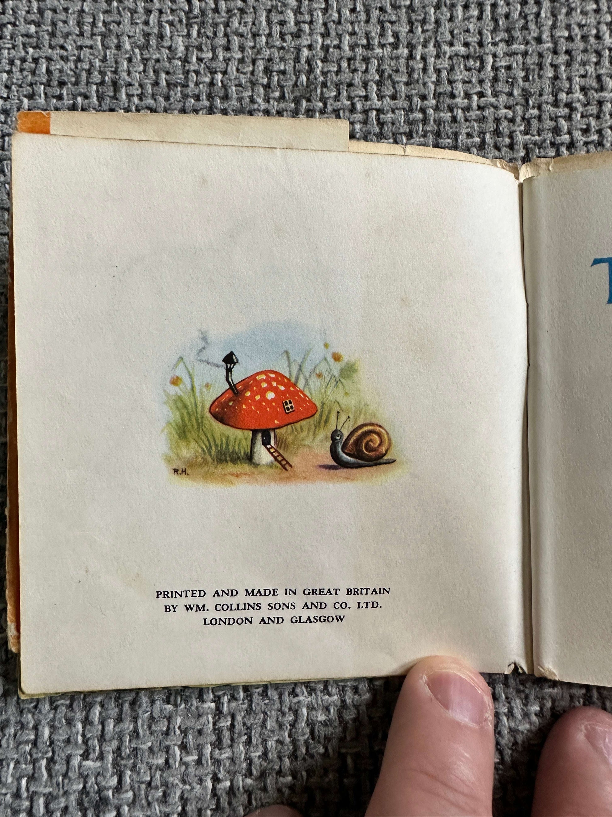 1950’s Little Tommy Purr (Pixie Book) Including D/j (Racey Helps Illust) Collins