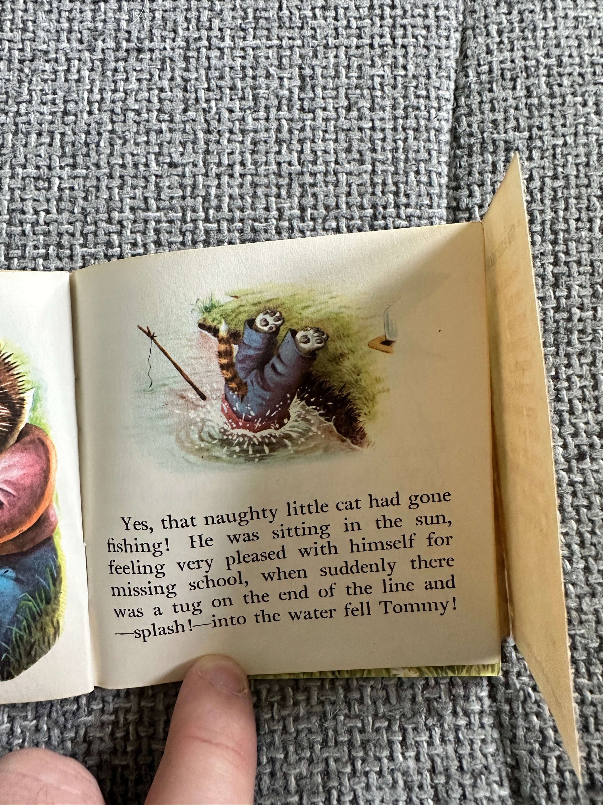 1950’s Little Tommy Purr (Pixie Book) Including D/j (Racey Helps Illust) Collins
