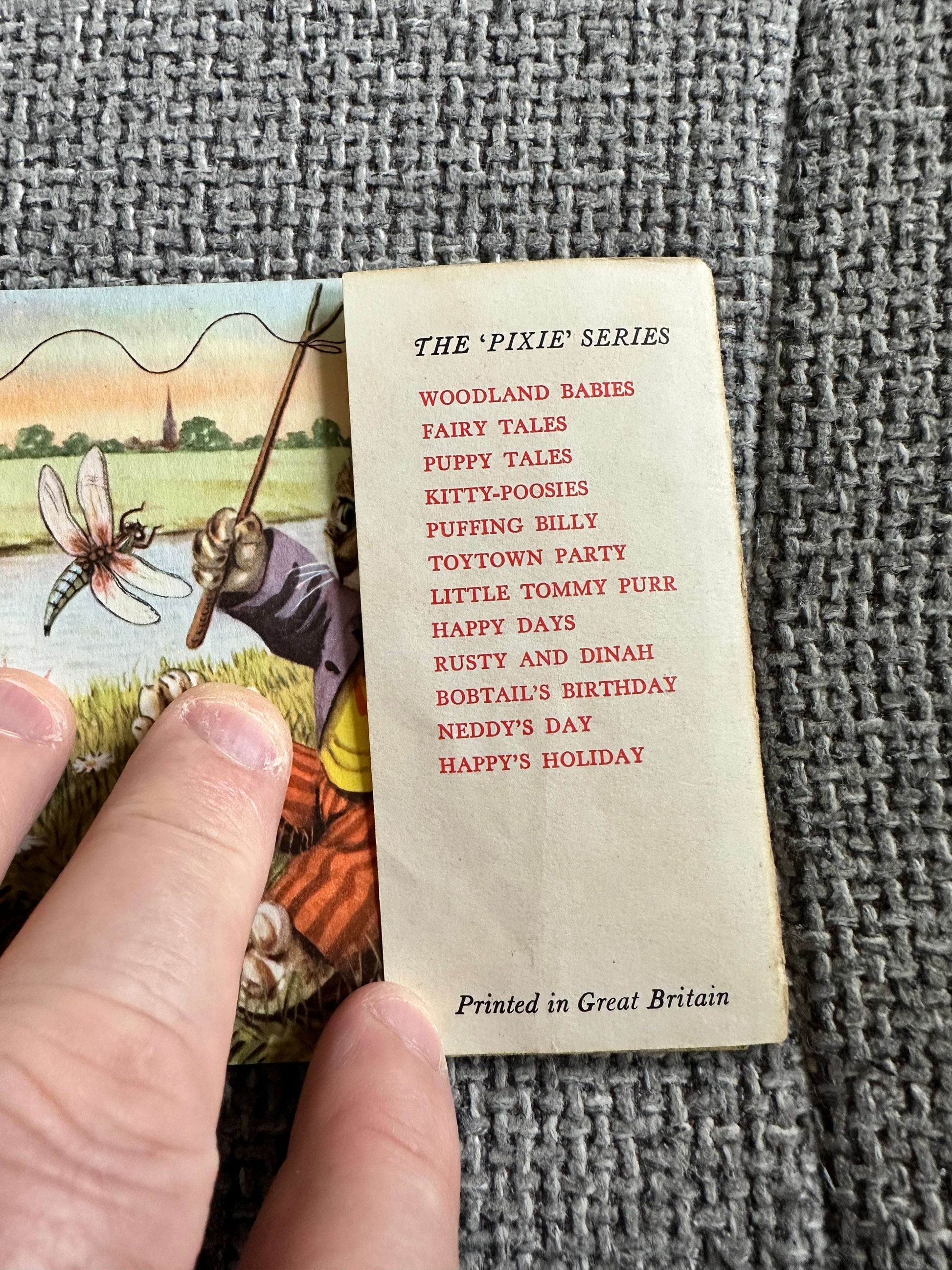 1950’s Little Tommy Purr (Pixie Book) Including D/j (Racey Helps Illust) Collins