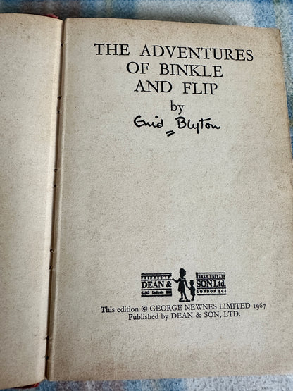 1967 The Adventures of Binkle & Flip - Enid Blyton(Dean & Son Ltd)