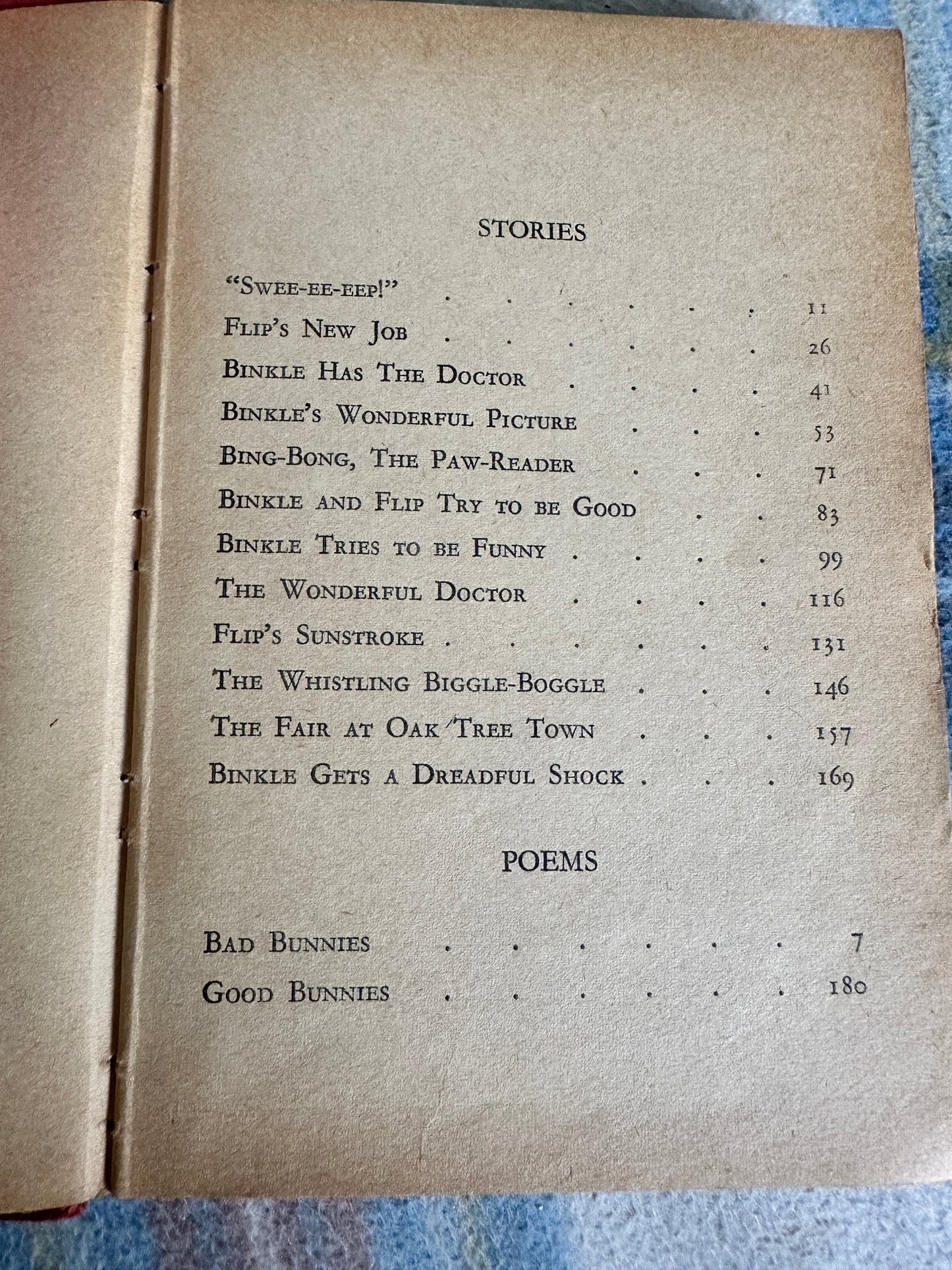 1967 The Adventures of Binkle & Flip - Enid Blyton(Dean & Son Ltd)