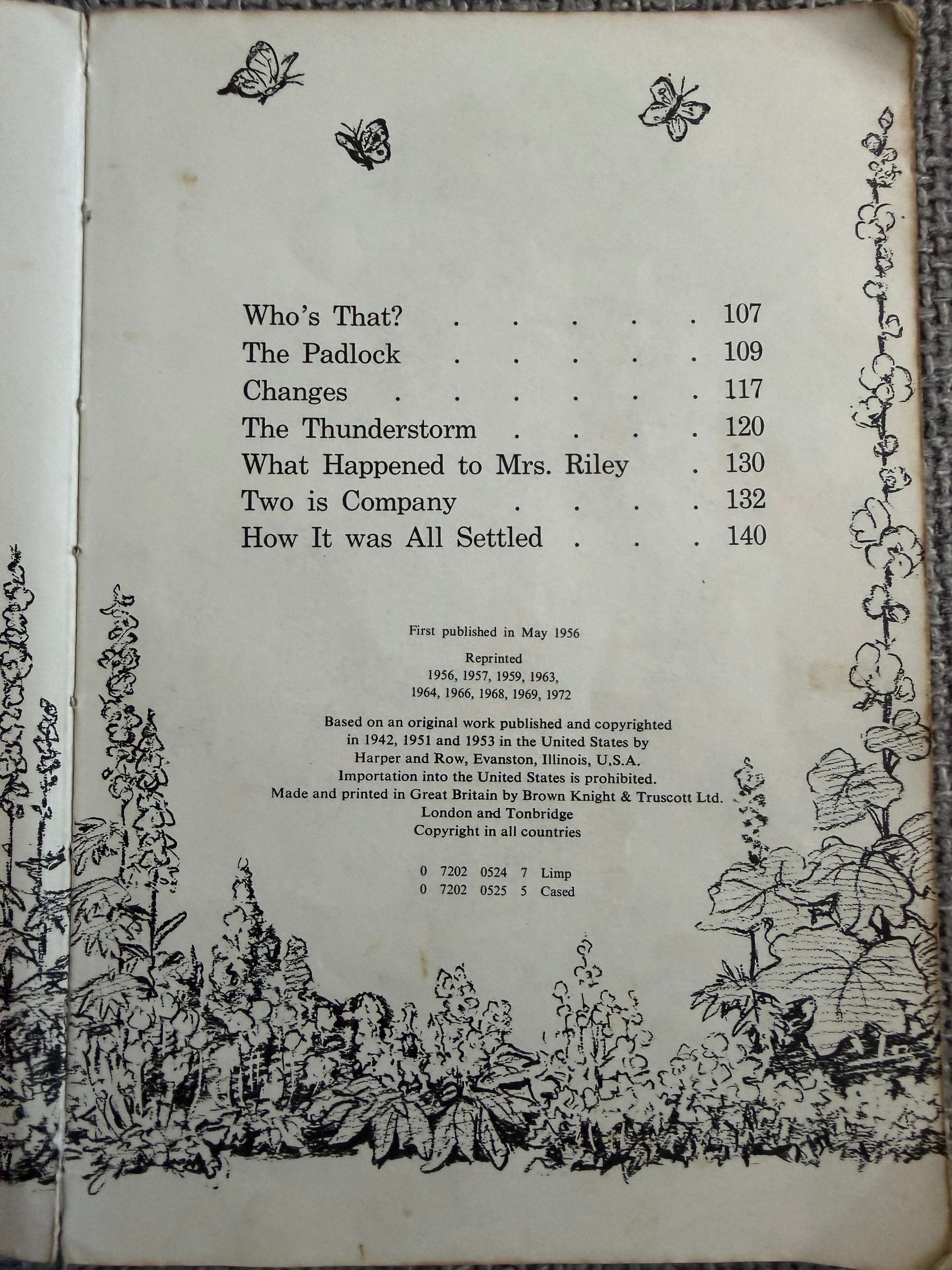 1972 The Five-And-A-Half Club - Margery Bianco, Mabel O’Donnell & Rona Munro (Margaret Ayer illust) James Nisbet & Co Ltd. - Honeyburn Books (UK)