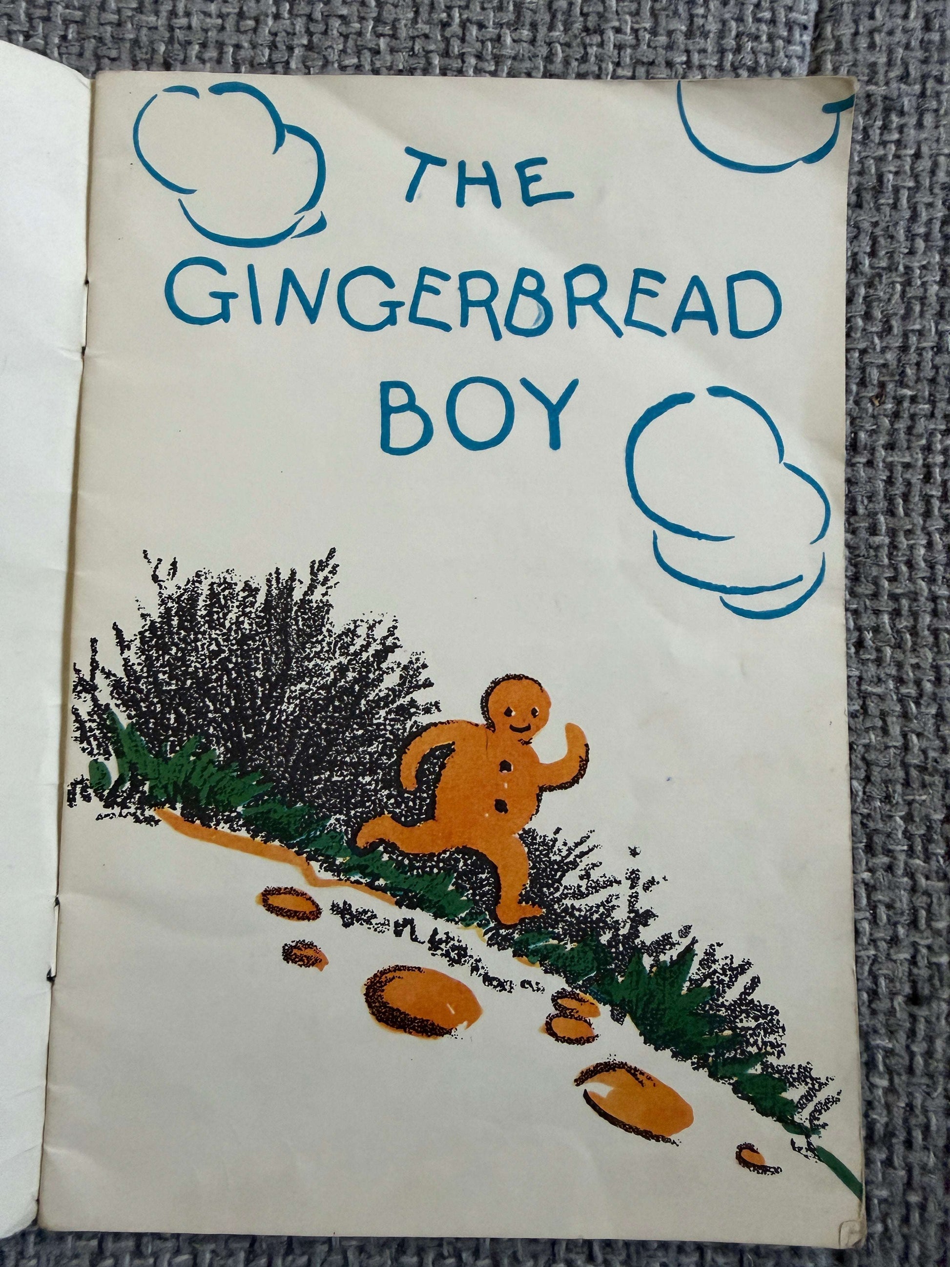 1962 The Gingerbread Boy (Janet & John Story Books No11) - Miriam Blanton Huber, Frank Seely Salisbury & Mabel O’Donnell (Florence & Margaret Hoopes illust) James Nisbet & Co Ltd. - Honeyburn Books (UK)