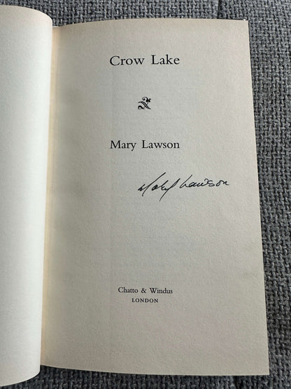 2002*1st Signed* Crow Lake - Mary Lawson (Chatto & Windus)
