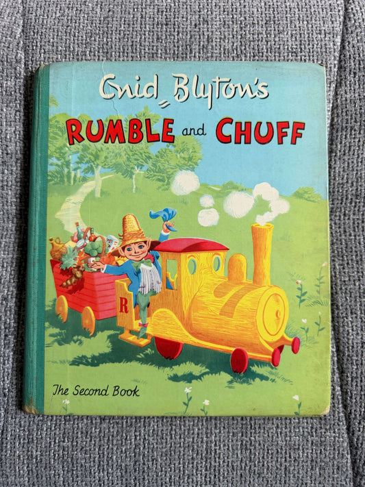1958 Rumble & Chuff The Second Book - Enid Blyton (David Walsh illust) Juvenile Productions Ltd - Honeyburn Books (UK)