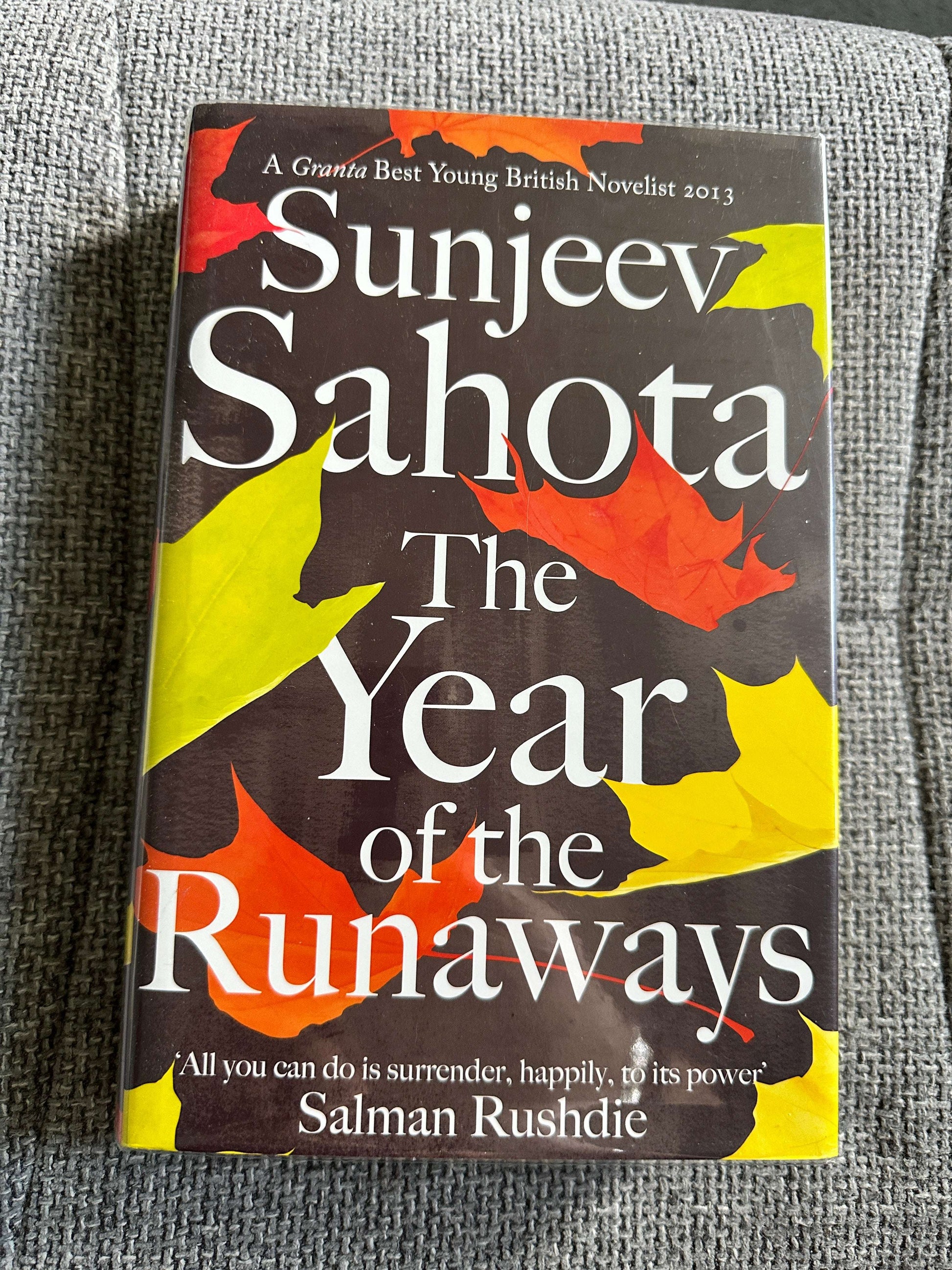 2015*1st Signed* The Year Of The Runaways - Sunjeev Sahota (Picador)
