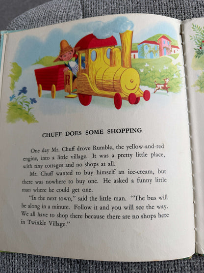 1958 Rumble & Chuff The Second Book - Enid Blyton (David Walsh illust) Juvenile Productions Ltd - Honeyburn Books (UK)