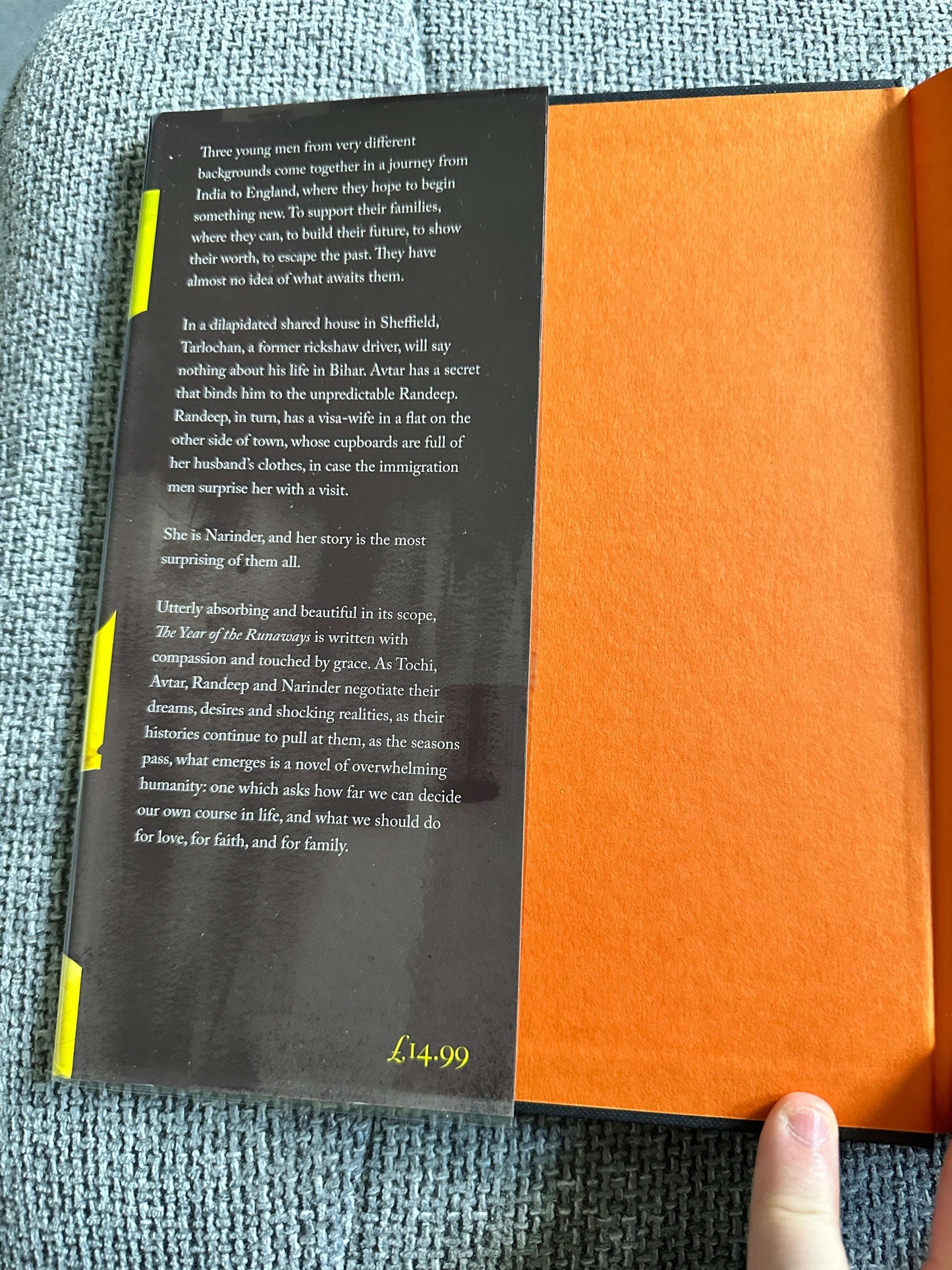 2015*1st Signed* The Year Of The Runaways - Sunjeev Sahota (Picador)