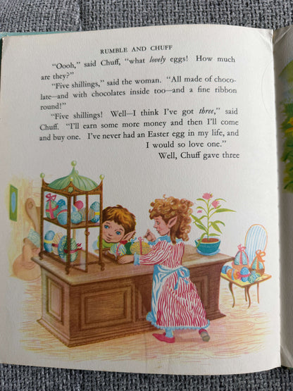 1958 Rumble & Chuff The Second Book - Enid Blyton (David Walsh illust) Juvenile Productions Ltd - Honeyburn Books (UK)