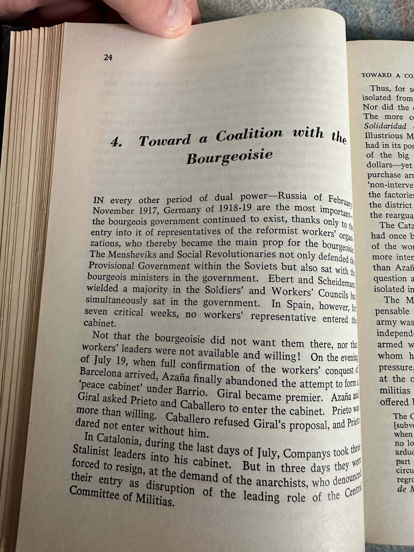 1963 Revolution & Counter-Revolution In Spain - Felix Morrow (New Park Publications)