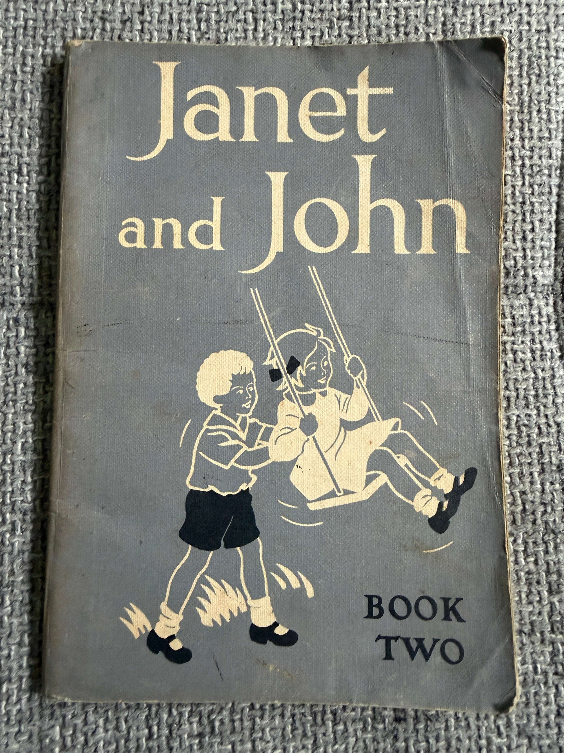 1950’s Janet & John Book 2 - Mabel O’Donnell & Rona Munro (Florence & Margaret Hoopes) - Honeyburn Books (UK)