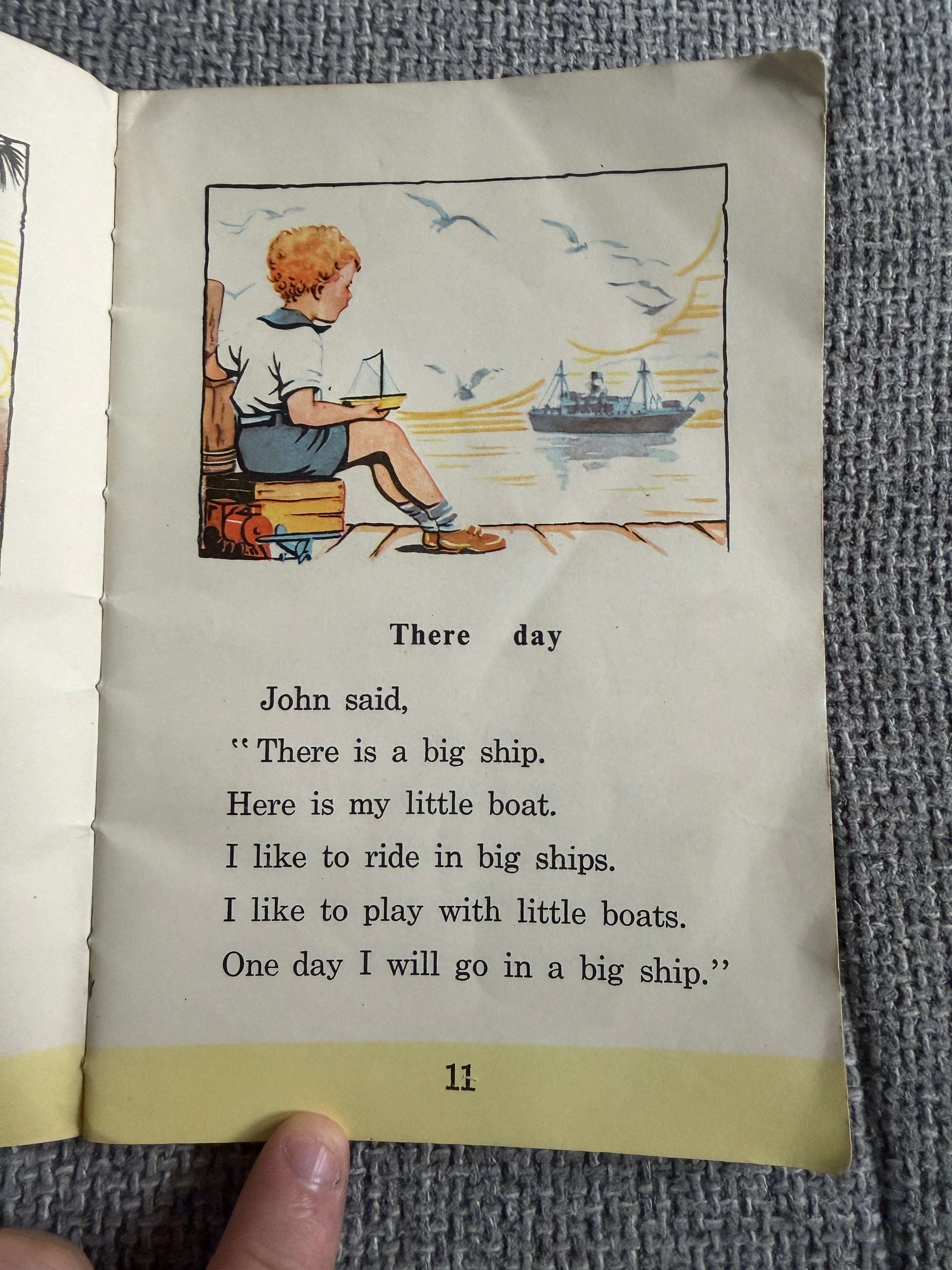 1950’s Janet & John Book 2 - Mabel O’Donnell & Rona Munro (Florence & Margaret Hoopes) - Honeyburn Books (UK)