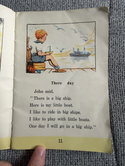 1950’s Janet & John Book 2 - Mabel O’Donnell & Rona Munro (Florence & Margaret Hoopes) - Honeyburn Books (UK)