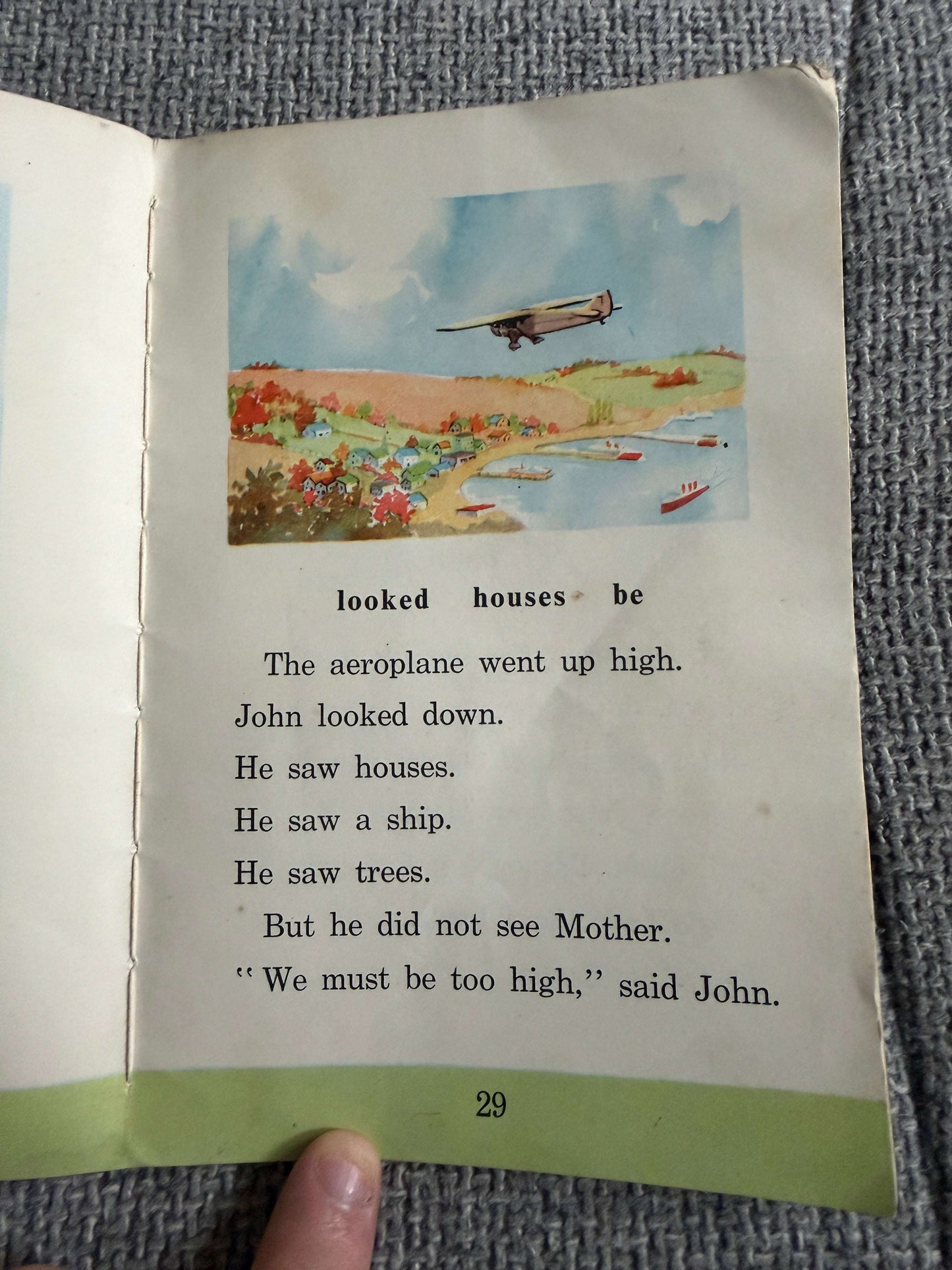 1950’s Janet & John Book 2 - Mabel O’Donnell & Rona Munro (Florence & Margaret Hoopes) - Honeyburn Books (UK)
