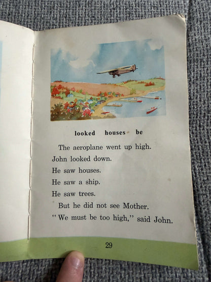 1950’s Janet & John Book 2 - Mabel O’Donnell & Rona Munro (Florence & Margaret Hoopes) - Honeyburn Books (UK)