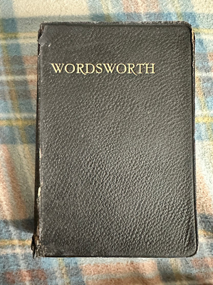 1899 The Poetical Works Of William Wordsworth(Ward Lock & Co Ltd) needs rebinding