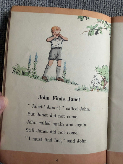 1950’s Janet & John Book 3 - Mabel O’Donnell & Rona Munro (Margaret & Florence Hoopes & Christopher Sanders) - Honeyburn Books (UK)