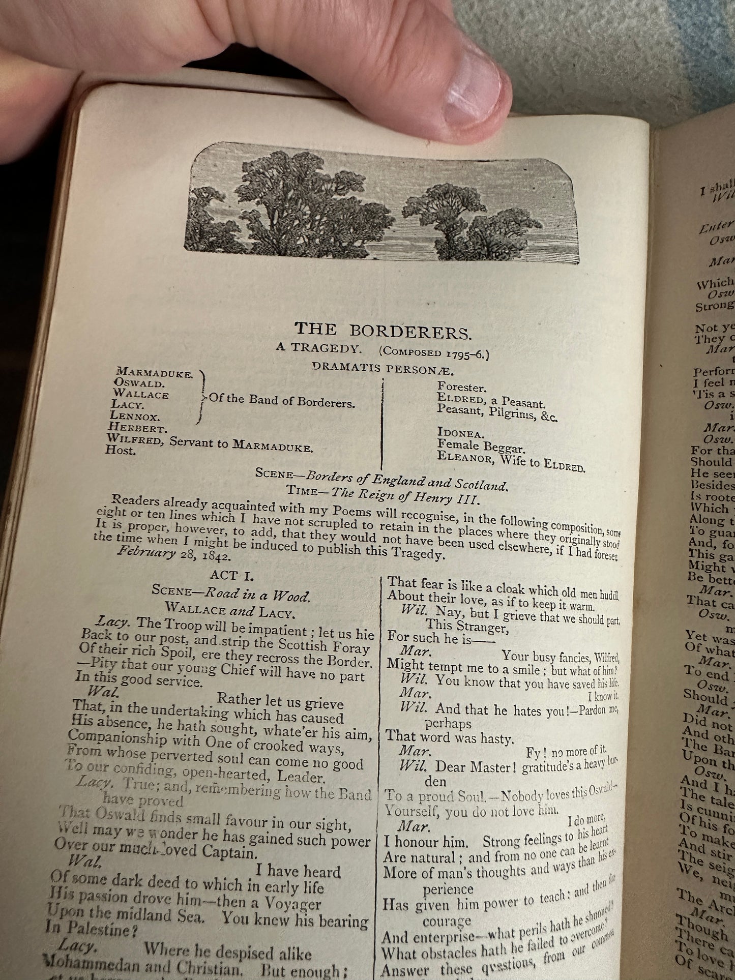 1899 The Poetical Works Of William Wordsworth(Ward Lock & Co Ltd) needs rebinding