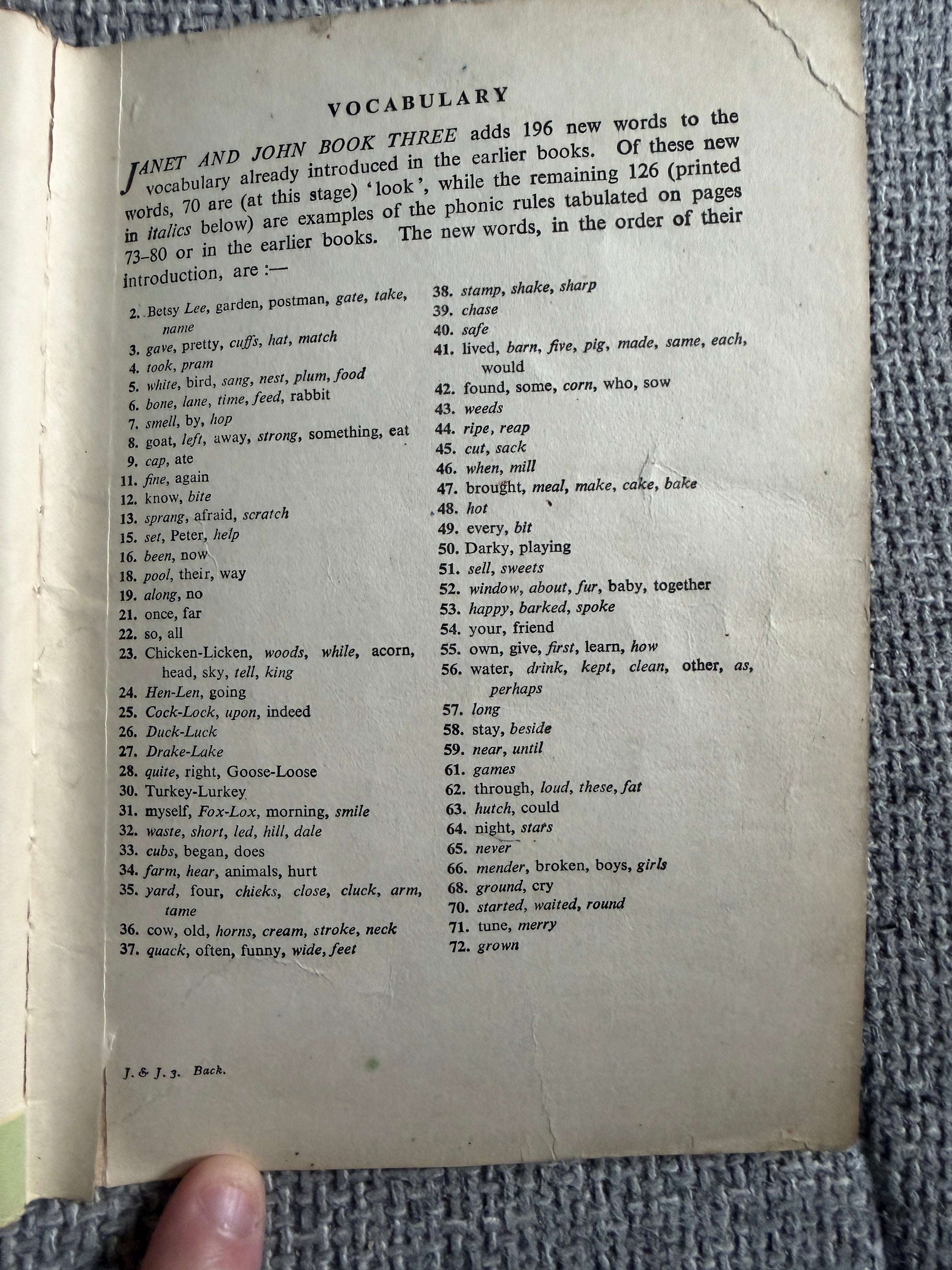 1950’s Janet & John Book 3 - Mabel O’Donnell & Rona Munro (Margaret & Florence Hoopes & Christopher Sanders) - Honeyburn Books (UK)