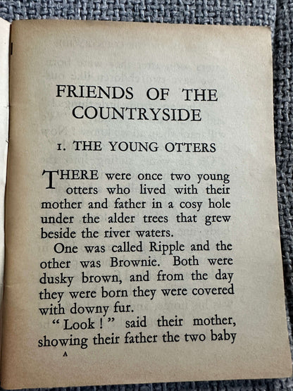 1955 Friends Of The Countryside (Little Books 11) Enid Blyton (MacDowell Illust) W. & A. K. Johnston & G. W. Bacon Ltd