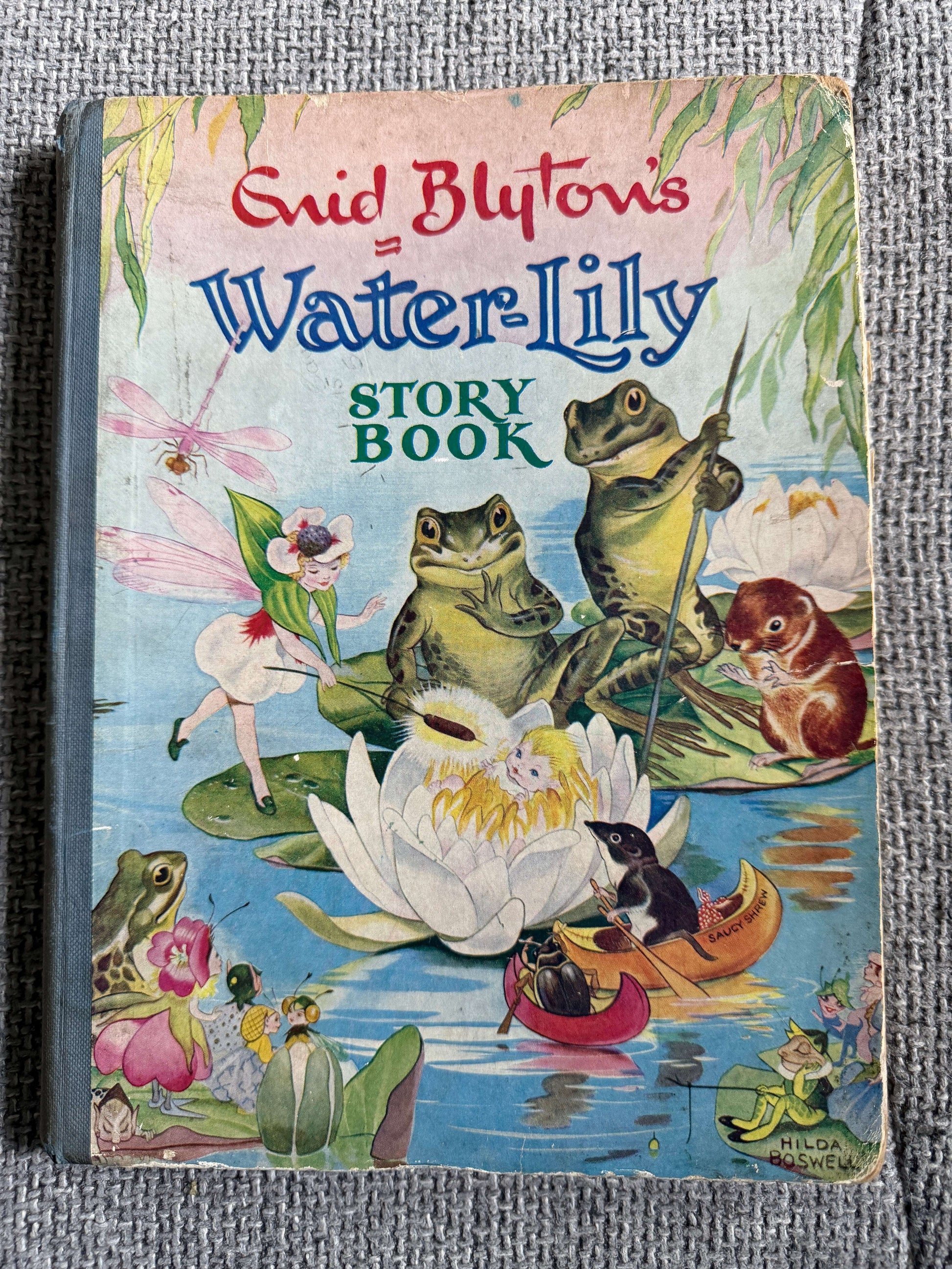 lily flower story 1953 The Water-Lily Story Book (Foyle's Flower Story Books) Enid Blyto – Honeyburn Books (UK)