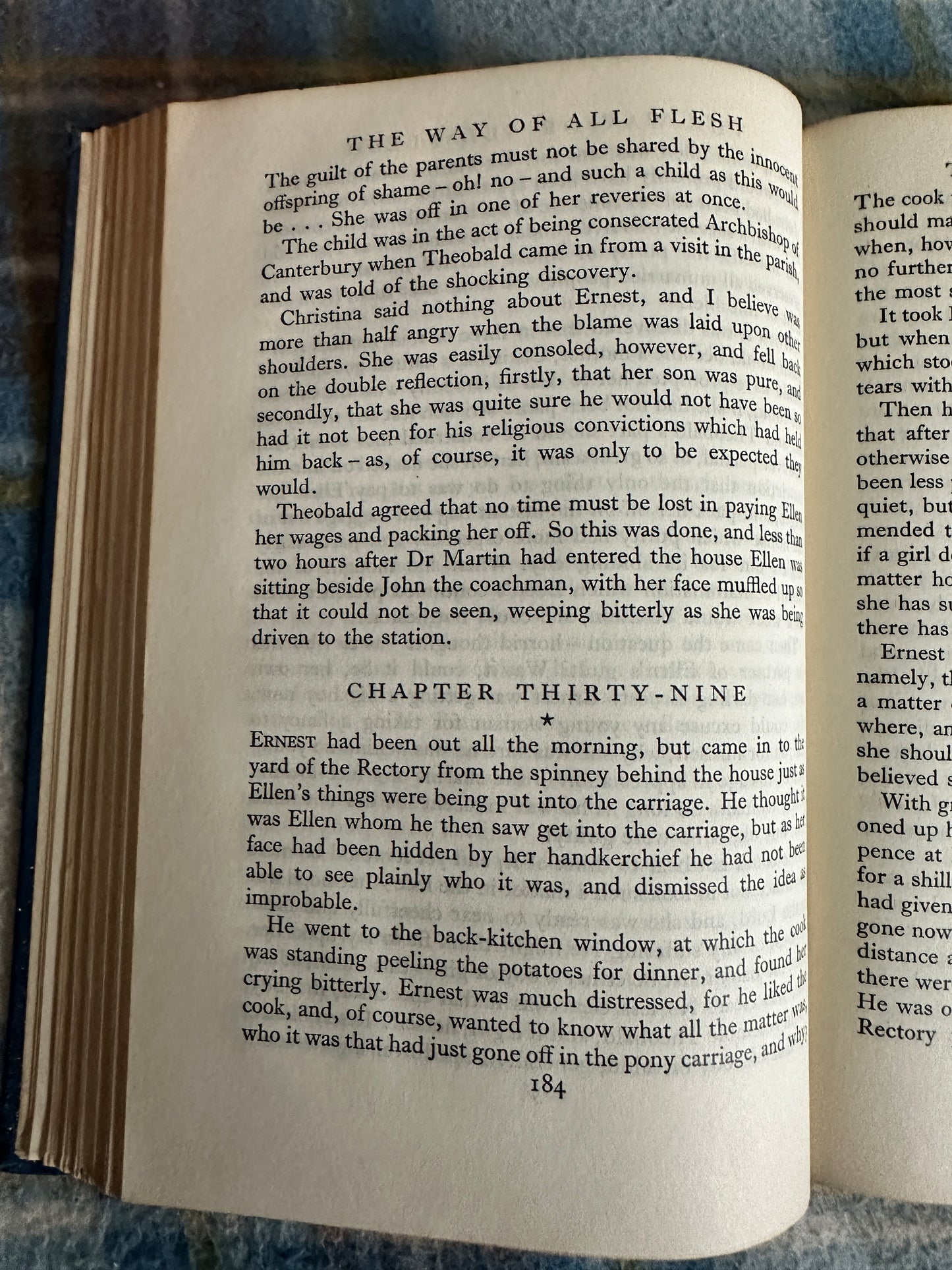 1927 The Way Of All Flesh - Samuel Butler(Jonathan Cape)