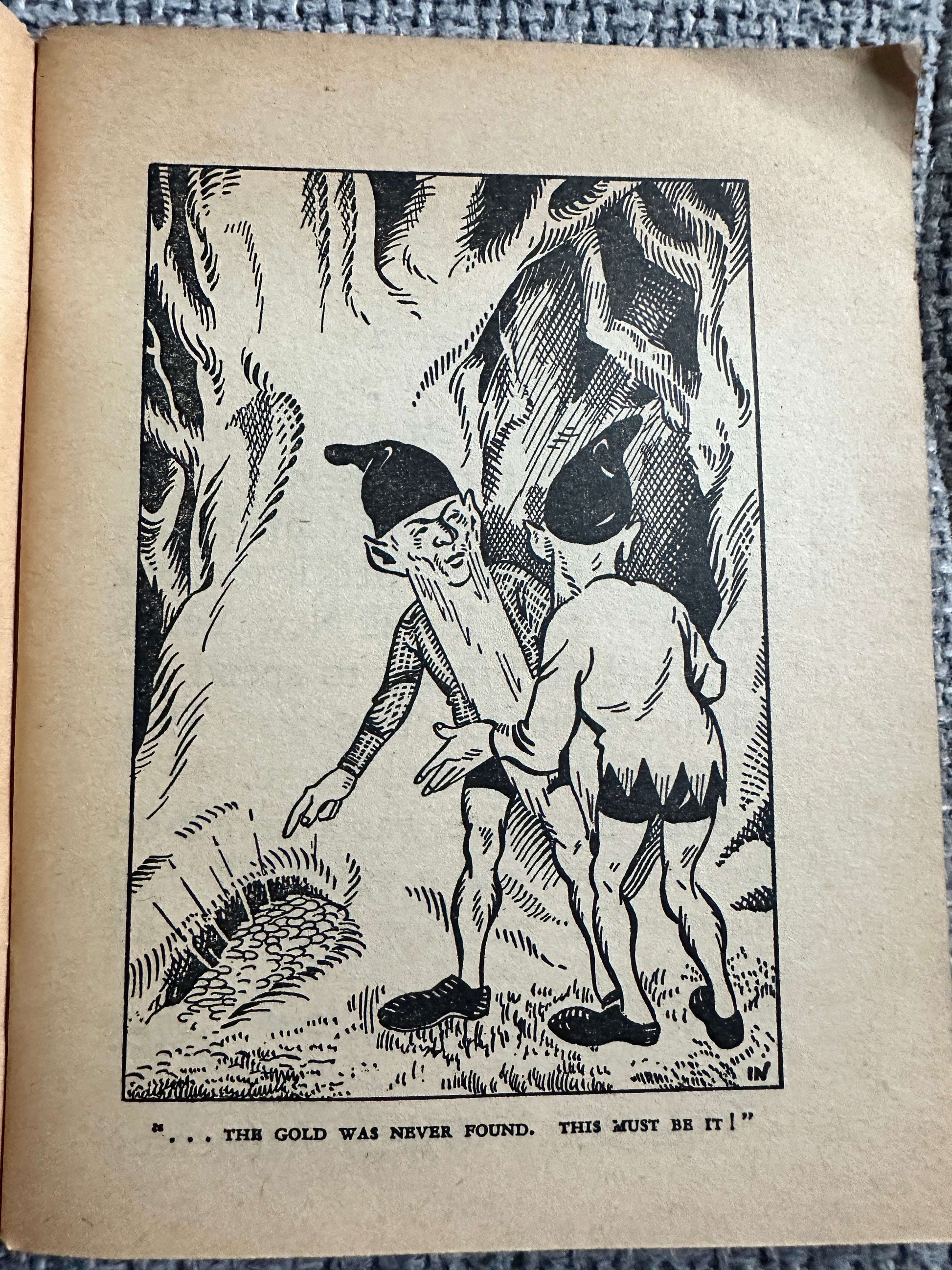 1954 Round The Year Stories (Little Books 2) Enid Blyton (Dugan cover art) W. & A. K. Johnston & G. W. Bacon Ltd