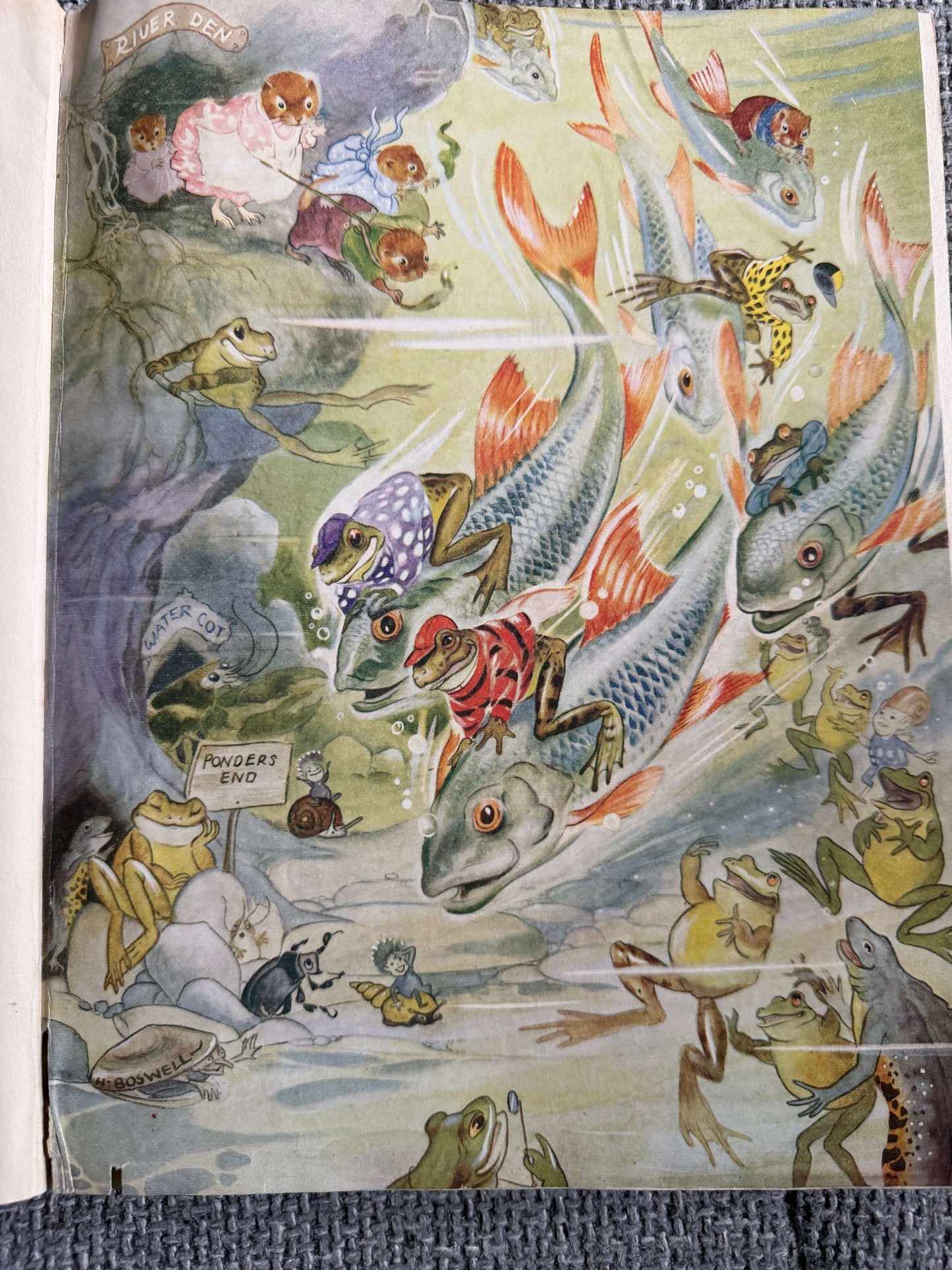 1953 The Water-Lily Story Book (Foyle’s Flower Story Books) Enid Blyton (Hilda Boswell illust) John Gifford