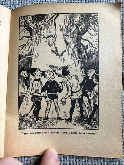 1954 Round The Year Stories (Little Books 2) Enid Blyton (Dugan cover art) W. & A. K. Johnston & G. W. Bacon Ltd
