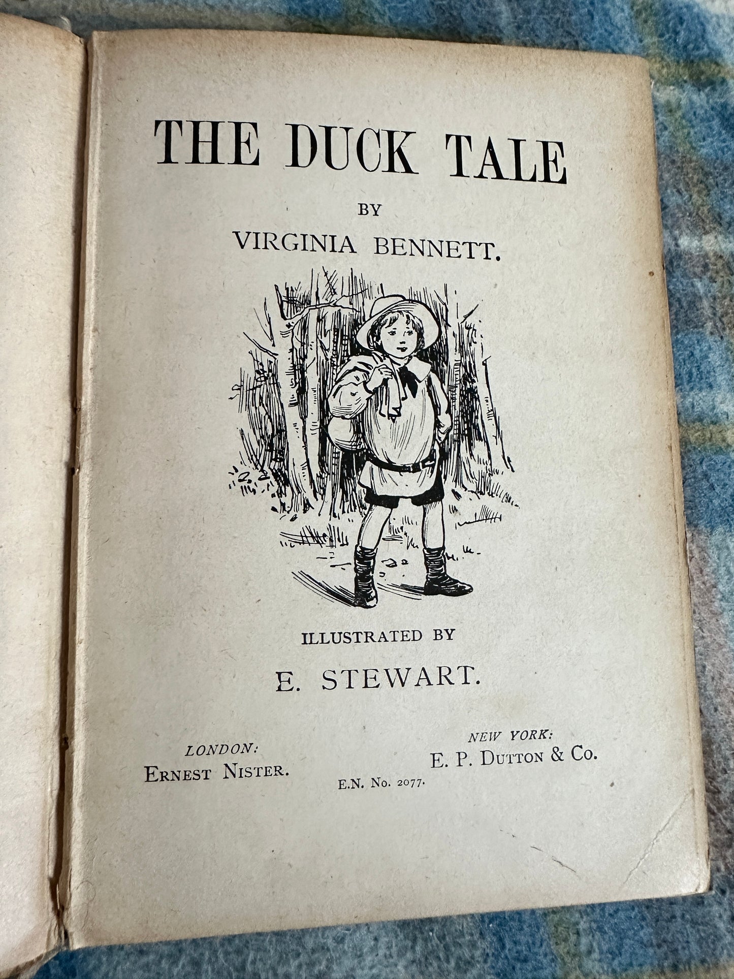 1918 The Duck Tale - Virginia Bennett(E. Stewart Illust) Ernest Nister