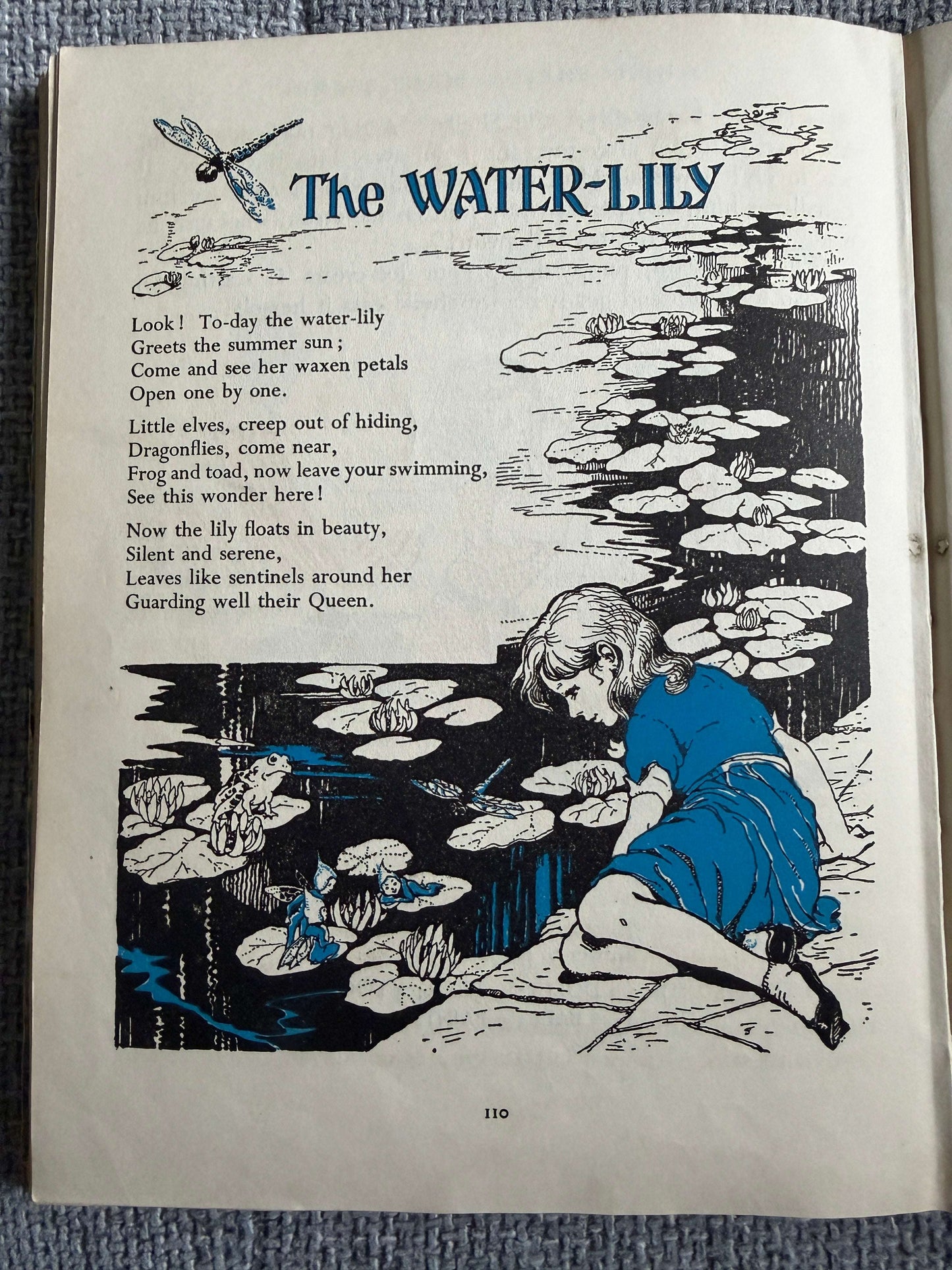 1953 The Water-Lily Story Book (Foyle’s Flower Story Books) Enid Blyton (Hilda Boswell illust) John Gifford