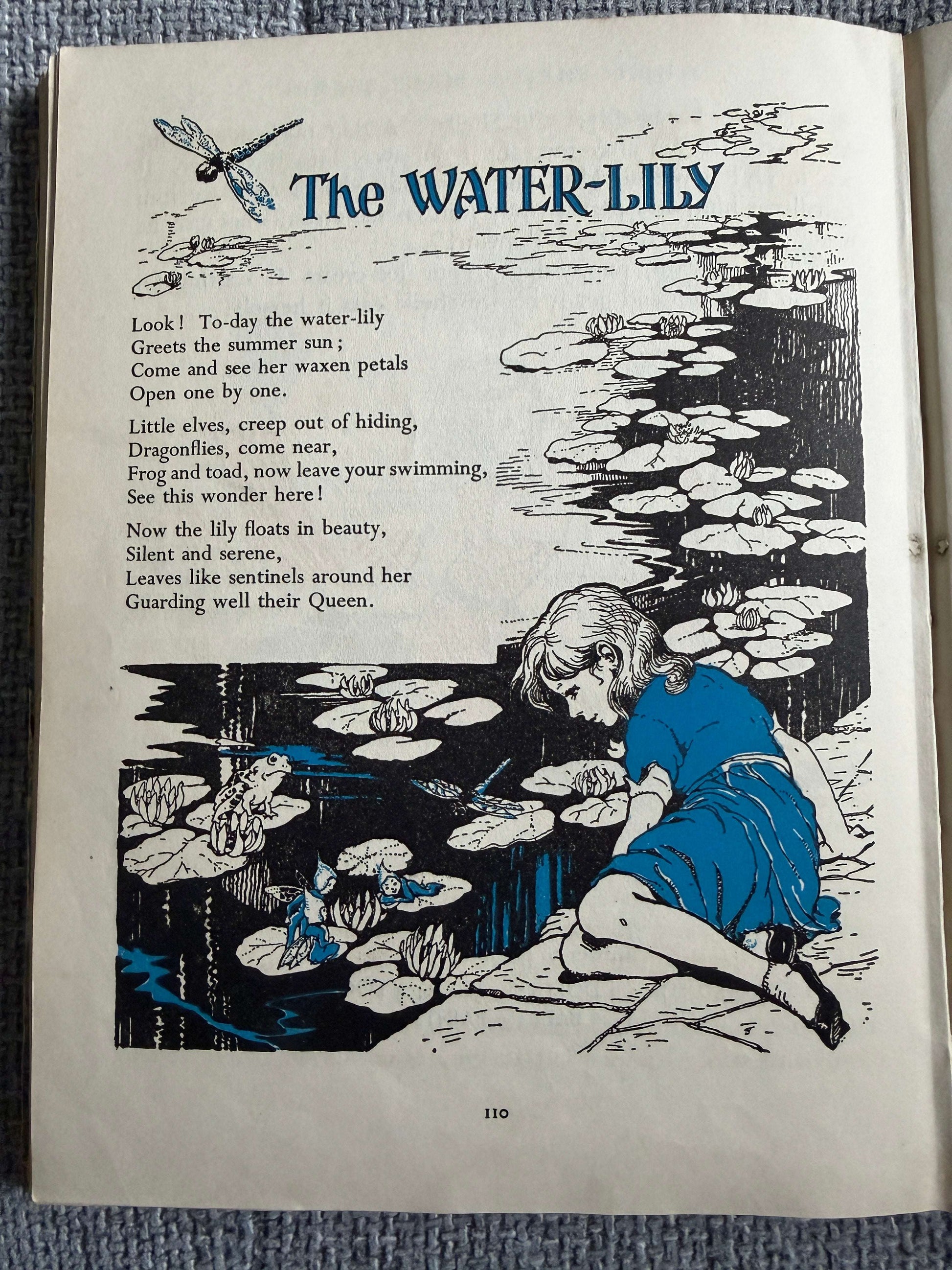 1953 The Water-Lily Story Book (Foyle’s Flower Story Books) Enid Blyton (Hilda Boswell illust) John Gifford
