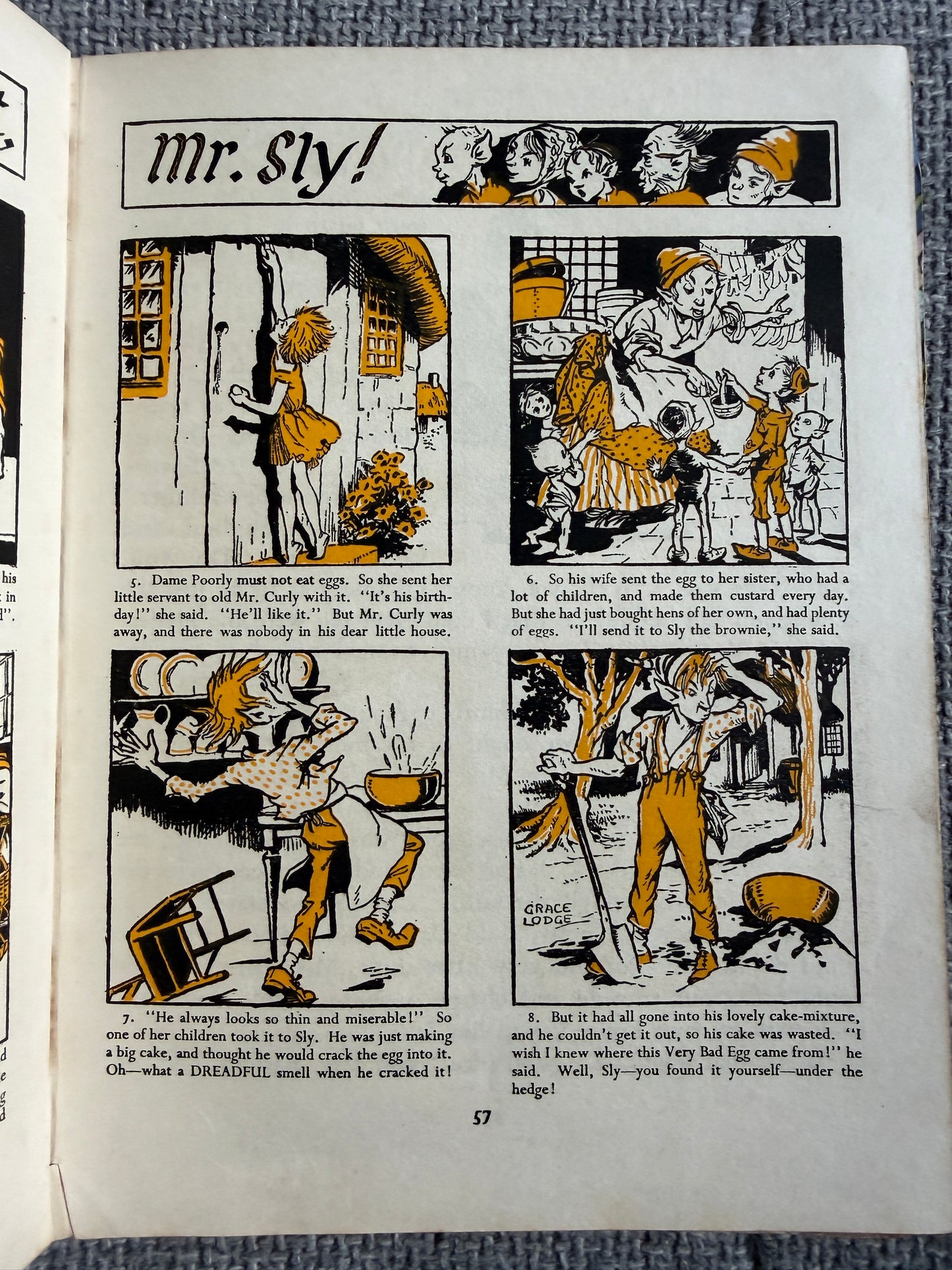 1955 Foxglove Story Book (Foyle’s Flower Story Series) Enid Blyton (Hilda Boswell colour covers) John Gifford Pub.
