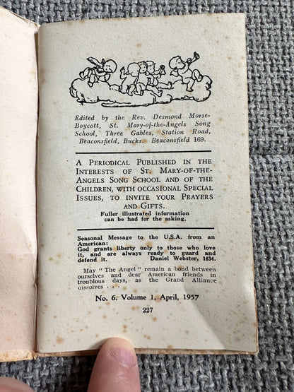 1957 The Angel (Silver Jubilee Year) The Plaistow Press