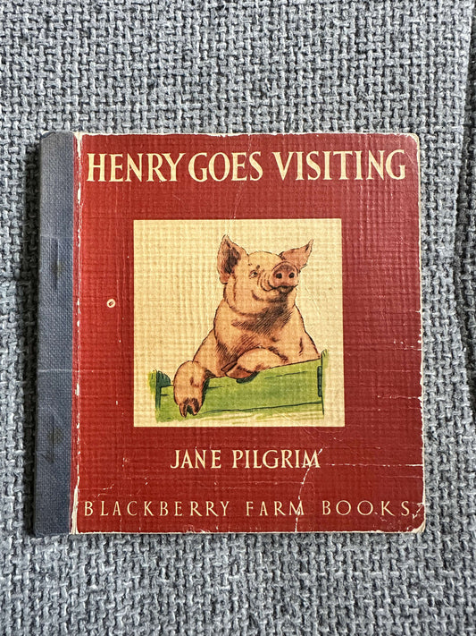1960’s Henry Goes Visiting (BlackBerry Farm Books) Jane Pilgrim (F. Stocks May Illust) Brockhampton Press