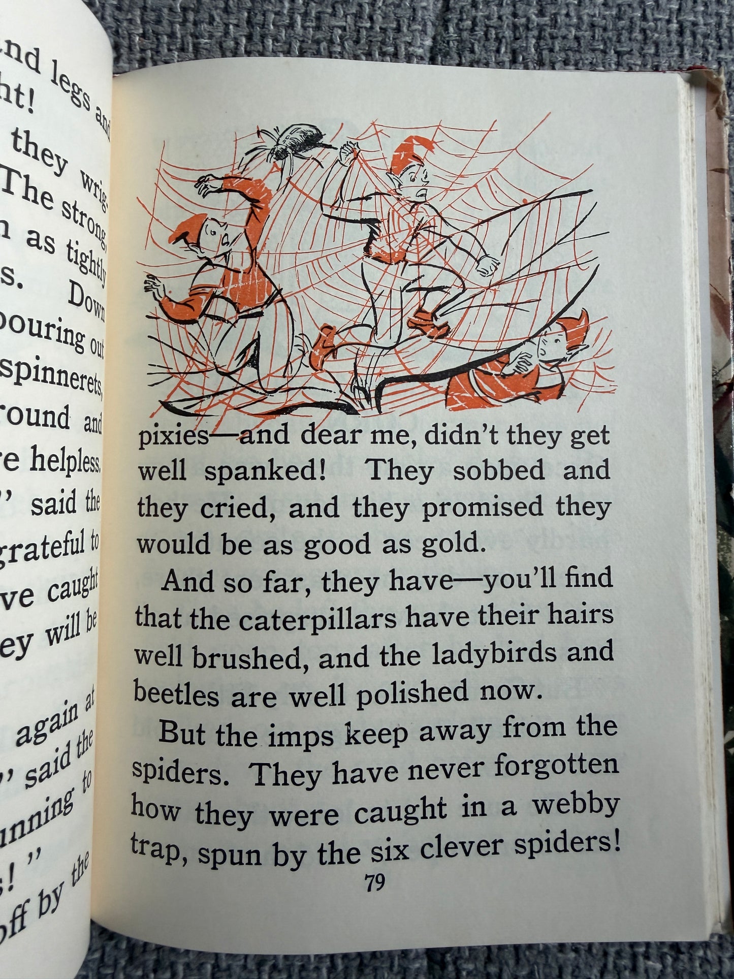 1958 The Rabbit’s Party (The 4th Nature Book) Enid Blyton (Eileen Soper illust) MacMillan & Co. Ltd. - Honeyburn Books (UK)