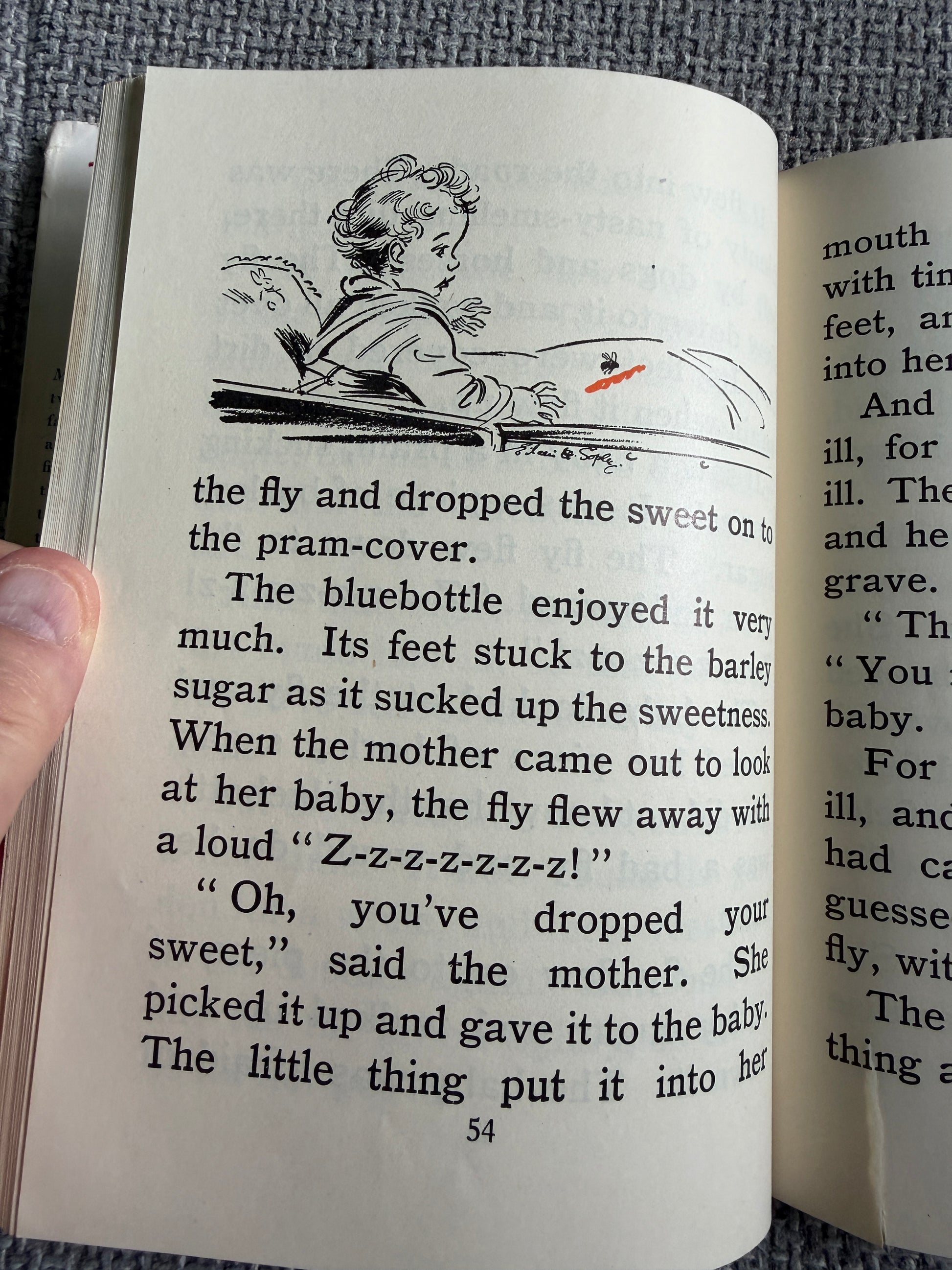 1958 The Rabbit’s Party (The 4th Nature Book) Enid Blyton (Eileen Soper illust) MacMillan & Co. Ltd. - Honeyburn Books (UK)