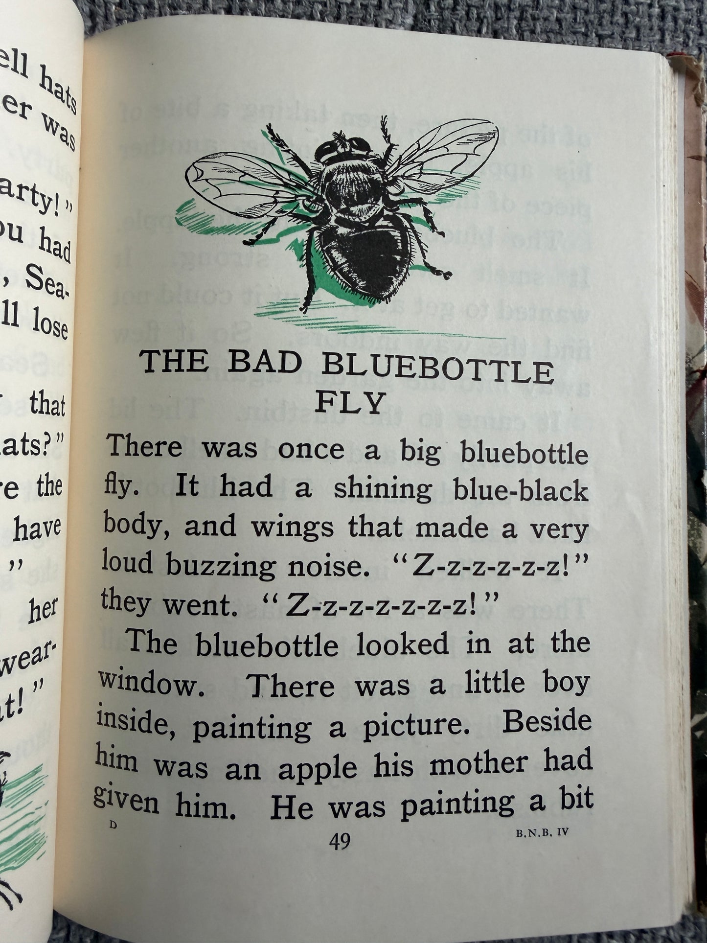 1958 The Rabbit’s Party (The 4th Nature Book) Enid Blyton (Eileen Soper illust) MacMillan & Co. Ltd. - Honeyburn Books (UK)