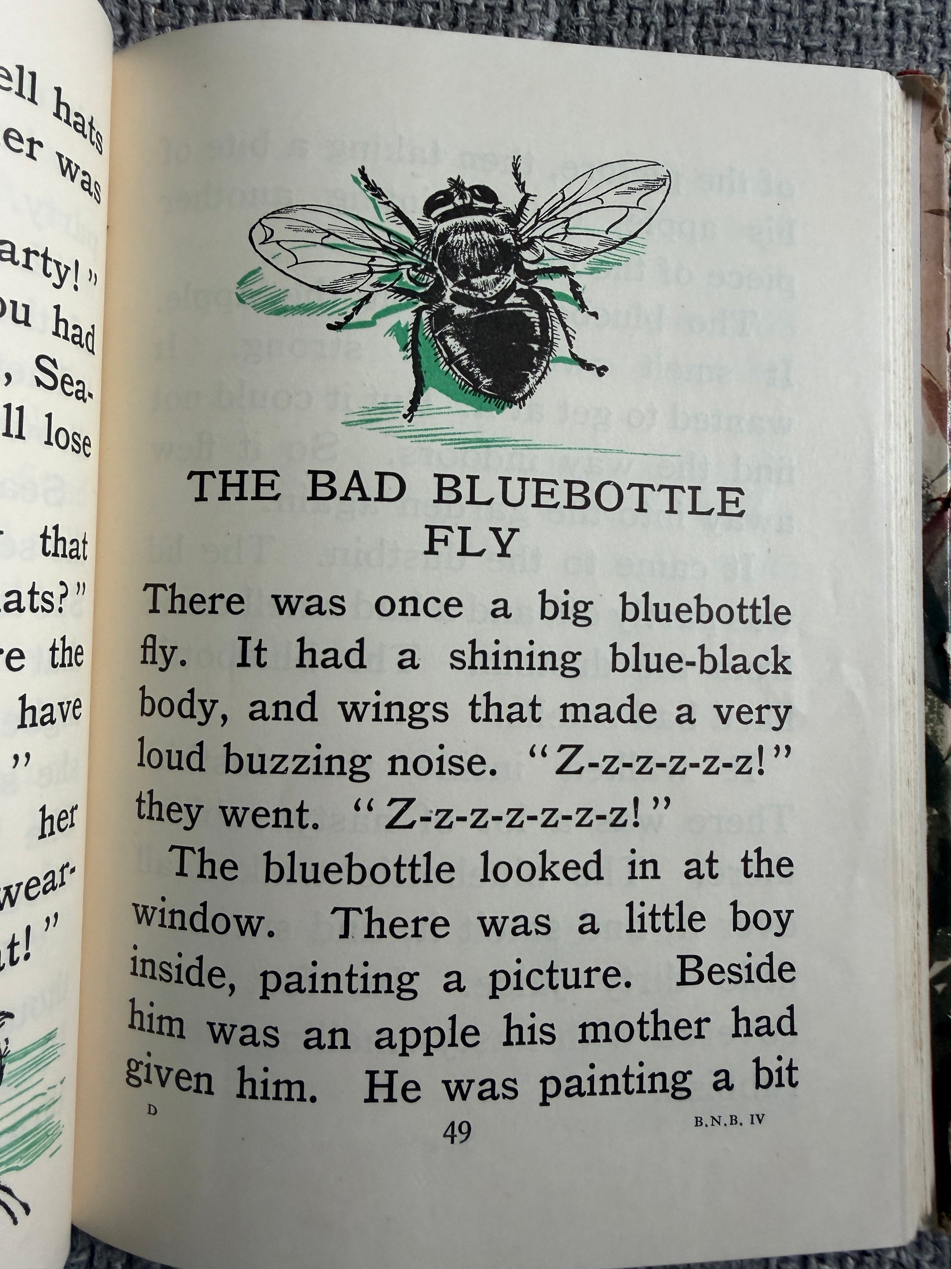 1958 The Rabbit’s Party (The 4th Nature Book) Enid Blyton (Eileen Soper illust) MacMillan & Co. Ltd. - Honeyburn Books (UK)
