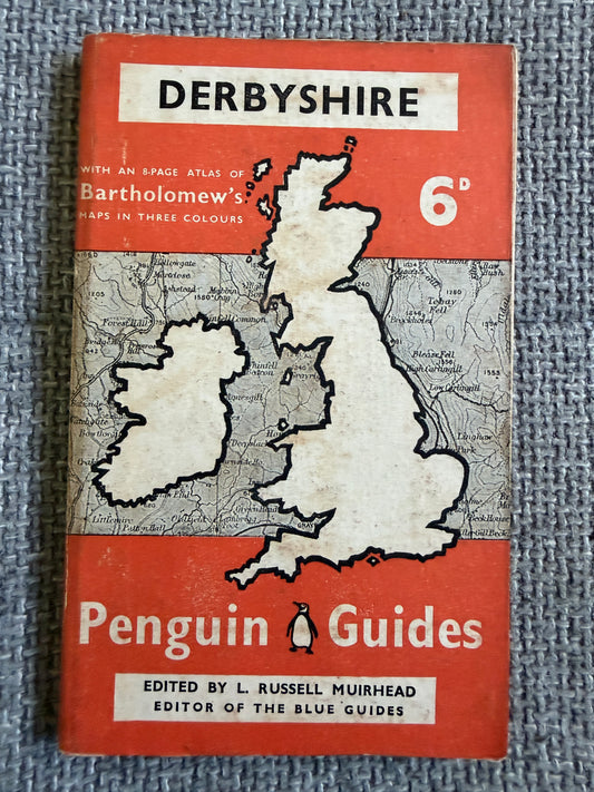 1939*1st* Derbyshire Penguin Guides - L. Russell Muirhead (Penguin Books) - Honeyburn Books (UK)
