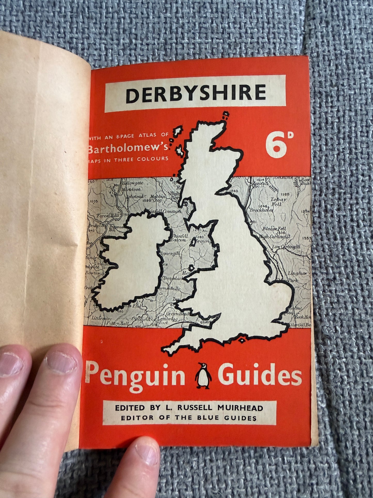 1939*1st* Derbyshire Penguin Guides - L. Russell Muirhead (Penguin Books) - Honeyburn Books (UK)