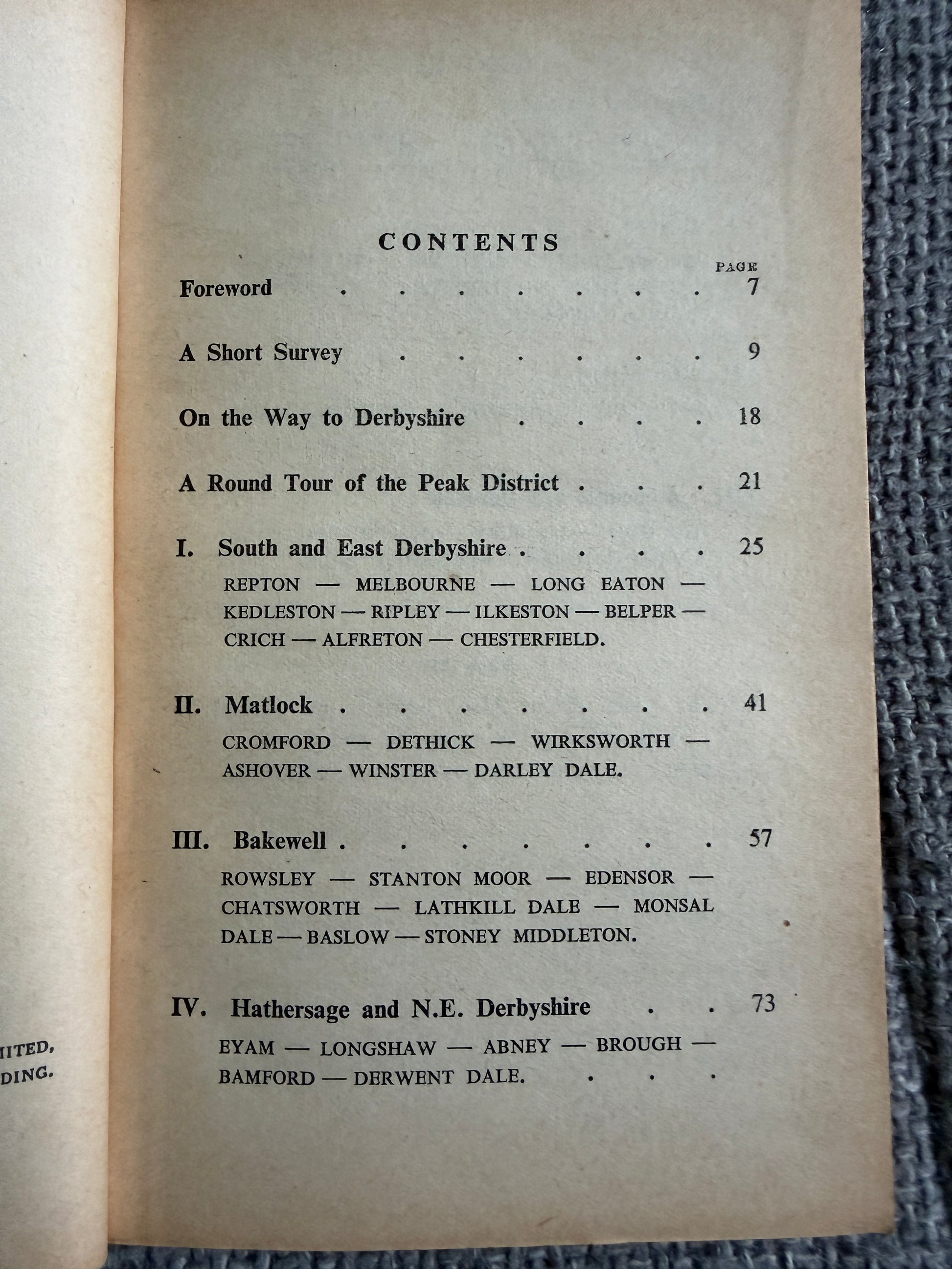 1939*1st* Derbyshire Penguin Guides - L. Russell Muirhead (Penguin Books) - Honeyburn Books (UK)