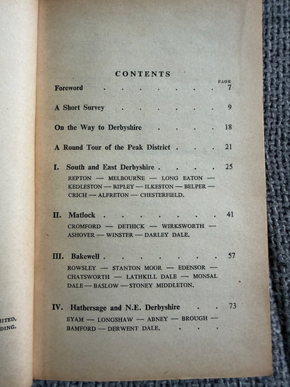 1939*1st* Derbyshire Penguin Guides - L. Russell Muirhead (Penguin Books) - Honeyburn Books (UK)