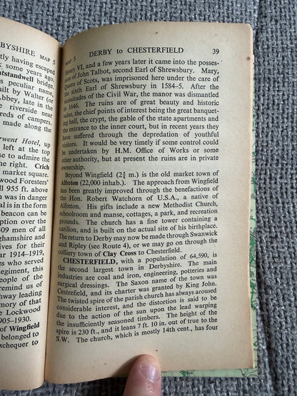 1939*1st* Derbyshire Penguin Guides - L. Russell Muirhead (Penguin Books) - Honeyburn Books (UK)