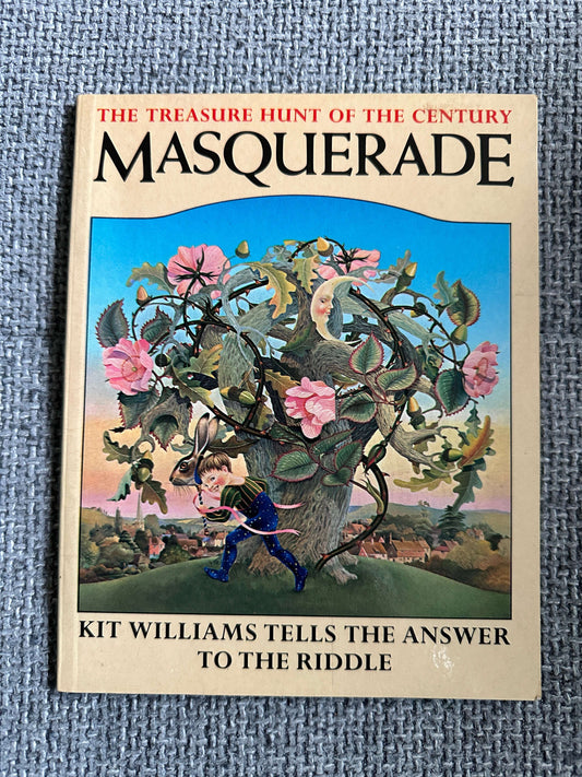 1982 Masquerade The Answer To The Riddle Book & Newspaper article - Kit Williams (Jonathan Cape)