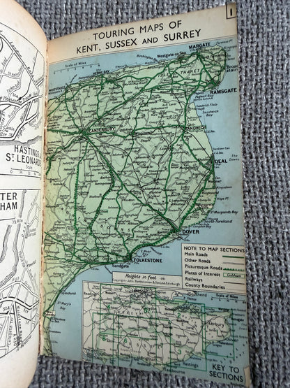 1939*1st* Kent, Sussex & Surrey (Penguin Guides) L. Russell Muirhead & S. E. Winbolt (Penguin Books) - Honeyburn Books (UK)