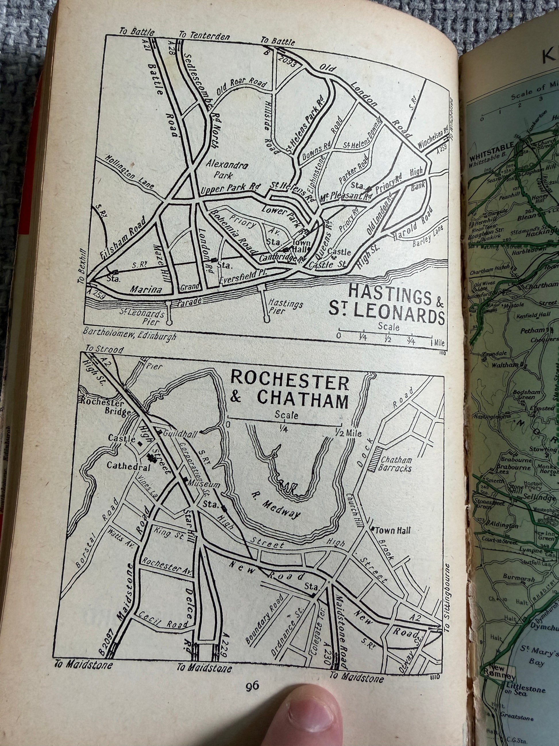 1939*1st* Kent, Sussex & Surrey (Penguin Guides) L. Russell Muirhead & S. E. Winbolt (Penguin Books) - Honeyburn Books (UK)