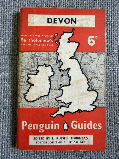 1939*1st* Devon (The Penguin Guides) L. Russell Muirhead (F. L. & E. A. Loveridge (Penguin Books) - Honeyburn Books (UK)