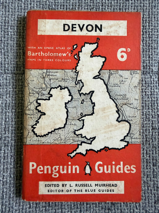 1939*1st* Devon (The Penguin Guides) L. Russell Muirhead (F. L. & E. A. Loveridge (Penguin Books) - Honeyburn Books (UK)