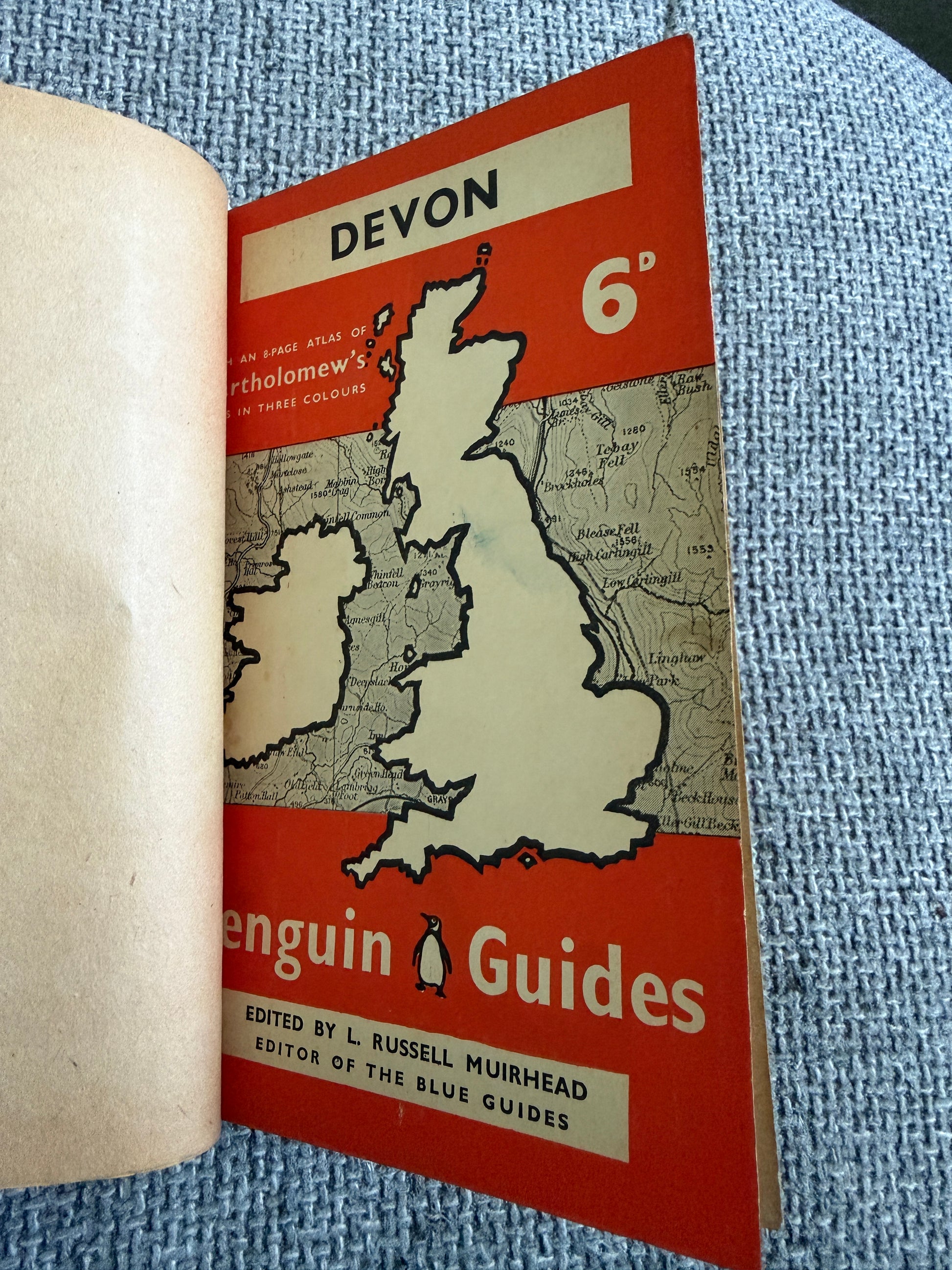 1939*1st* Devon (The Penguin Guides) L. Russell Muirhead (F. L. & E. A. Loveridge (Penguin Books) - Honeyburn Books (UK)